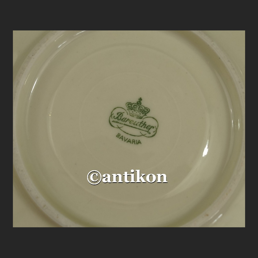 Filiżanka kolekcjonerska stara bawarska porcelana zestaw śniadaniowy  trio  Filiżanka kolekcjonerska stara bawarska porcelana zestaw śniadaniowy  trio