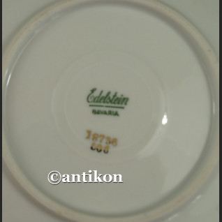 Filiżanka kolekcjonerska stara bawarska porcelana zestaw śniadaniowy  kwiatowe trio  Filiżanka kolekcjonerska stara bawarska porcelana zestaw śniadaniowy  kwiatowe trio