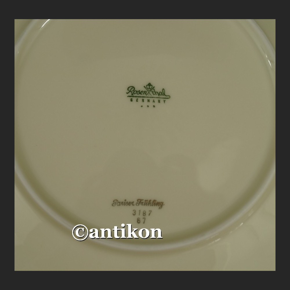 Śniadaniówka Rosenthal filiżanka kolekcjonerska stara porcelana Paryska Wiosna Śniadaniówka Rosenthal filiżanka kolekcjonerska stara porcelana Paryska Wiosna