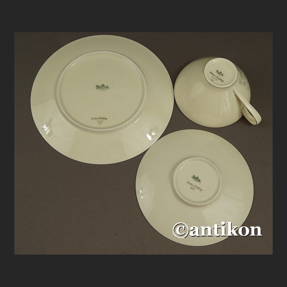 Śniadaniówka Rosenthal filiżanka kolekcjonerska stara porcelana Paryska Wiosna Śniadaniówka Rosenthal filiżanka kolekcjonerska stara porcelana Paryska Wiosna