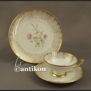 Filiżanka kolekcjonerska stara porcelana różana  śniadaniówka  trio  Filiżanka kolekcjonerska stara porcelana różana  śniadaniówka  trio