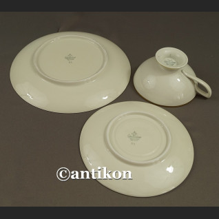 Filiżanka kolekcjonerska stara porcelana różana  śniadaniówka  trio  Filiżanka kolekcjonerska stara porcelana różana  śniadaniówka  trio