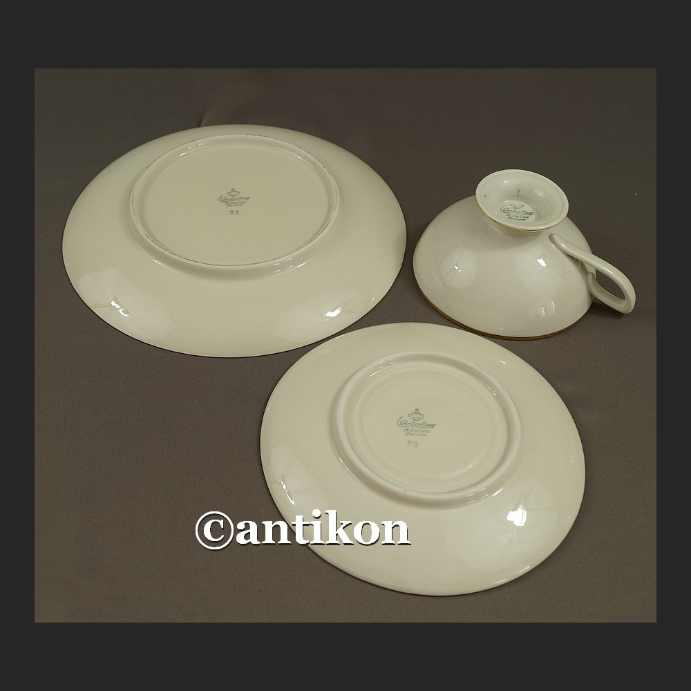 Filiżanka kolekcjonerska stara porcelana różana  śniadaniówka  trio  Filiżanka kolekcjonerska stara porcelana różana  śniadaniówka  trio