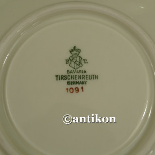 Śniadaniówka filiżanka kolekcjonerska Kwitnąca wiosna stara bawarska porcelana trio Śniadaniówka filiżanka kolekcjonerska Kwitnąca wiosna stara bawarska porcelana trio