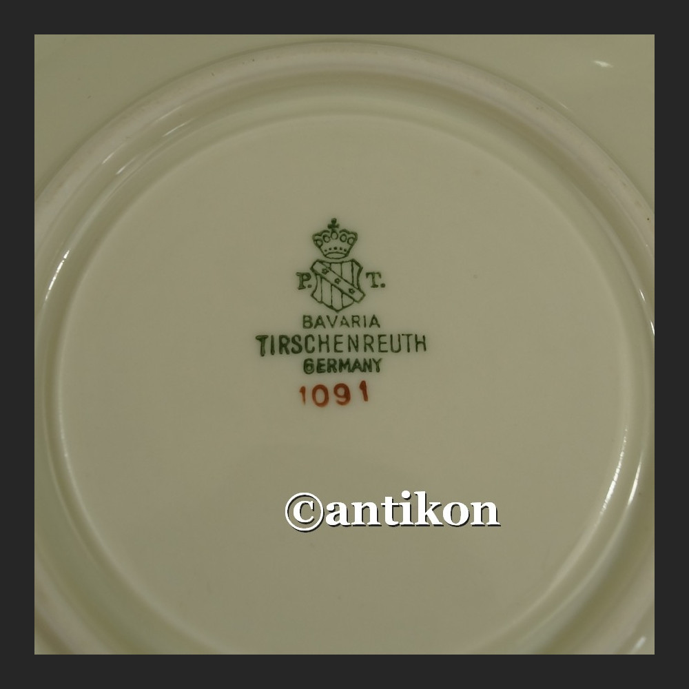 Śniadaniówka filiżanka kolekcjonerska Kwitnąca wiosna stara bawarska porcelana trio Śniadaniówka filiżanka kolekcjonerska Kwitnąca wiosna stara bawarska porcelana trio