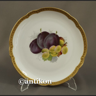 Porcelana Rosenthal talerz deserowy z owocami 2