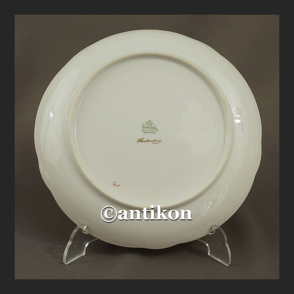 Porcelana Rosenthal talerz deserowy z owocami 2 Porcelana Rosenthal talerz deserowy z owocami 2