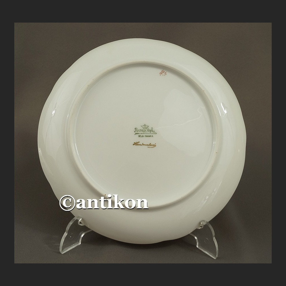 Porcelana Rosenthal talerz deserowy z owocami 5 Porcelana Rosenthal talerz deserowy z owocami 5