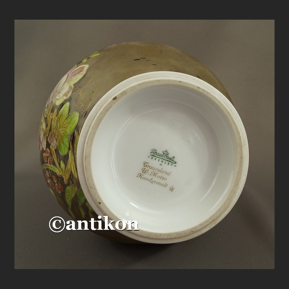 Wazon Rosenthal wielki ręcznie malowany  Wazon Rosenthal wielki ręcznie malowany