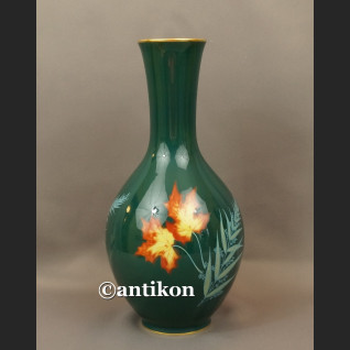 Wazon Rosenthal duży porcelanowy jesienne kolorowe liście z 1938 r. Wazon Rosenthal duży porcelanowy jesienne kolorowe liście z 1938 r.