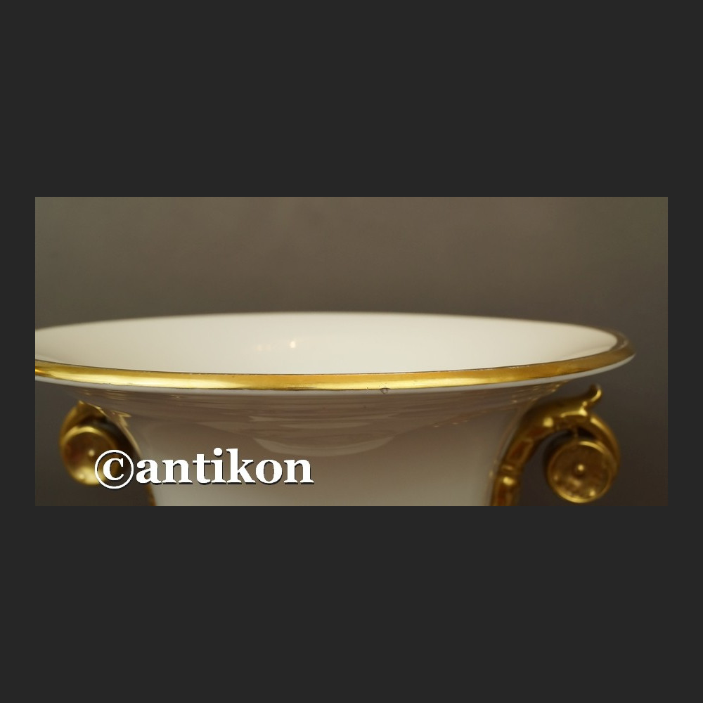 Wazon Rosenthal olbrzym biały porcelanowy w stylu biedermeier 