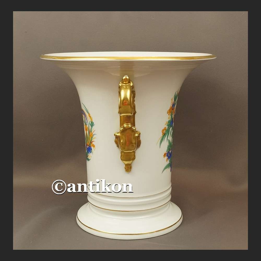 Wazon Rosenthal olbrzym biały porcelanowy w stylu biedermeier 