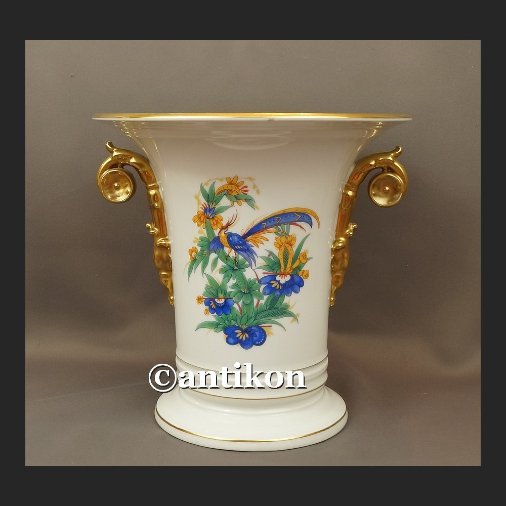 Wazon Rosenthal olbrzym biały porcelanowy w stylu biedermeier 