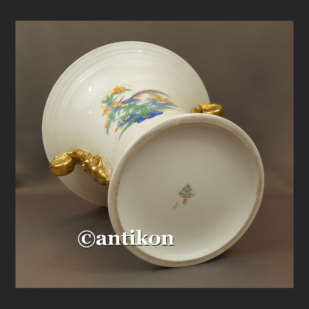 Wazon Rosenthal olbrzym biały porcelanowy w stylu biedermeier 