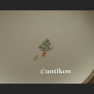 Wazon Rosenthal olbrzym biały porcelanowy w stylu biedermeier 