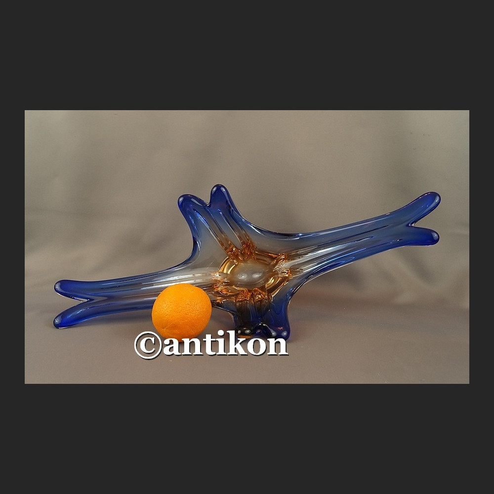 Wielka artystyczna patera szkło z Murano Wielka artystyczna patera szkło z Murano