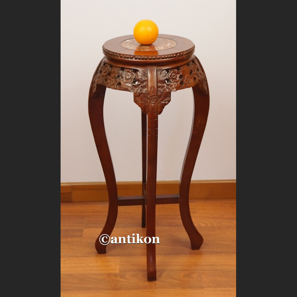 Kolumna drewniany postument wysoki stolik pod rzeźbę lub kwiaty Kolumna drewniany postument wysoki stolik pod rzeźbę lub kwiaty