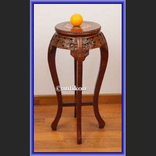 Kolumna drewniany postument wysoki stolik pod rzeźbę lub kwiaty Kolumna drewniany postument wysoki stolik pod rzeźbę lub kwiaty