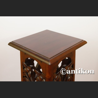 Kolumna drewniana postument wysoki stolik pod rzeźbę lub lampę Kolumna drewniana postument wysoki stolik pod rzeźbę lub lampę