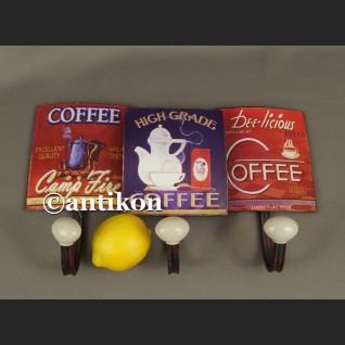 Wieszak vintage reklama kawy do kuchni lub kawiarni