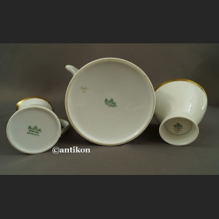 Serwis Rosenthal kawowy wyjątkowa forma klasyk z białej porcelany Serwis Rosenthal kawowy wyjątkowa forma klasyk z białej porcelany