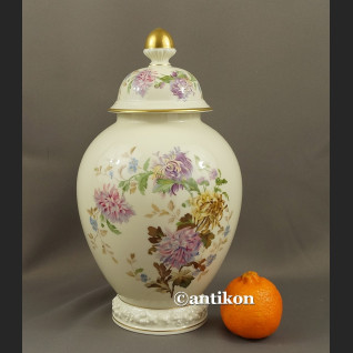 Wazon Rosenthal duży z pokrywką chryzantemy waza Wazon Rosenthal duży z pokrywką chryzantemy waza