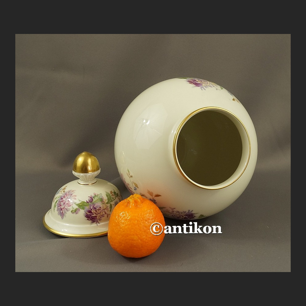 Wazon Rosenthal duży z pokrywką chryzantemy waza Wazon Rosenthal duży z pokrywką chryzantemy waza