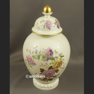 Wazon Rosenthal duży z pokrywką chryzantemy waza Wazon Rosenthal duży z pokrywką chryzantemy waza