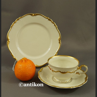 Filiżanka kolekcjonerska stara bawarska porcelana zestaw śniadaniowy eleganckie trio Filiżanka kolekcjonerska stara bawarska porcelana zestaw śniadaniowy eleganckie trio