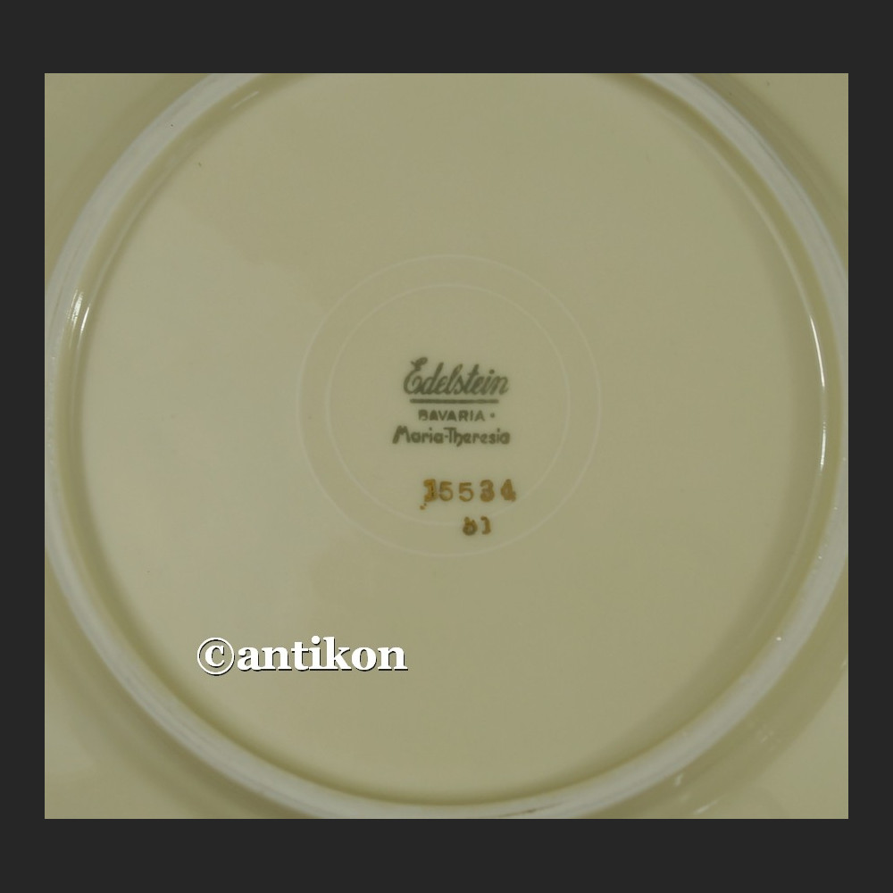 Filiżanka kolekcjonerska stara bawarska porcelana zestaw śniadaniowy eleganckie trio Filiżanka kolekcjonerska stara bawarska porcelana zestaw śniadaniowy eleganckie trio