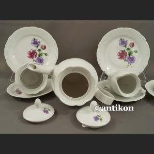 Serwis kawowo herbaciany  Fiołki Kahla 