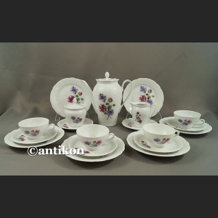 Serwis kawowo herbaciany  Fiołki Kahla 