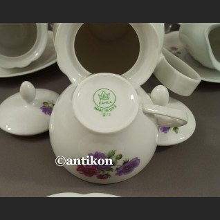 Serwis kawowo herbaciany  Fiołki Kahla 