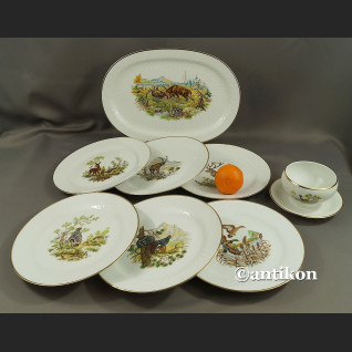 Serwis obiadowy do dziczyzny na 6 osób Hutschenreuther Tirschenreuth grupa Rosenthal Serwis obiadowy do dziczyzny na 6 osób Hutschenreuther Tirschenreuth grupa Rosenthal