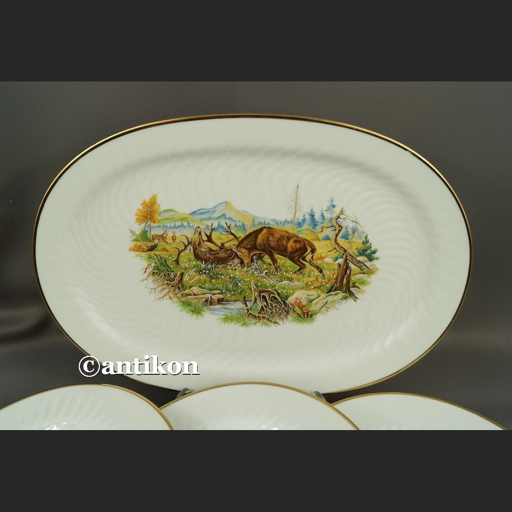 Serwis obiadowy do dziczyzny na 6 osób Hutschenreuther Tirschenreuth grupa Rosenthal Serwis obiadowy do dziczyzny na 6 osób Hutschenreuther Tirschenreuth grupa Rosenthal