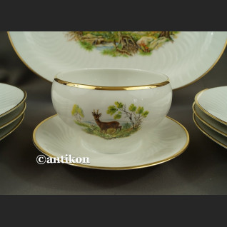 Serwis obiadowy do dziczyzny na 6 osób Hutschenreuther Tirschenreuth grupa Rosenthal Serwis obiadowy do dziczyzny na 6 osób Hutschenreuther Tirschenreuth grupa Rosenthal