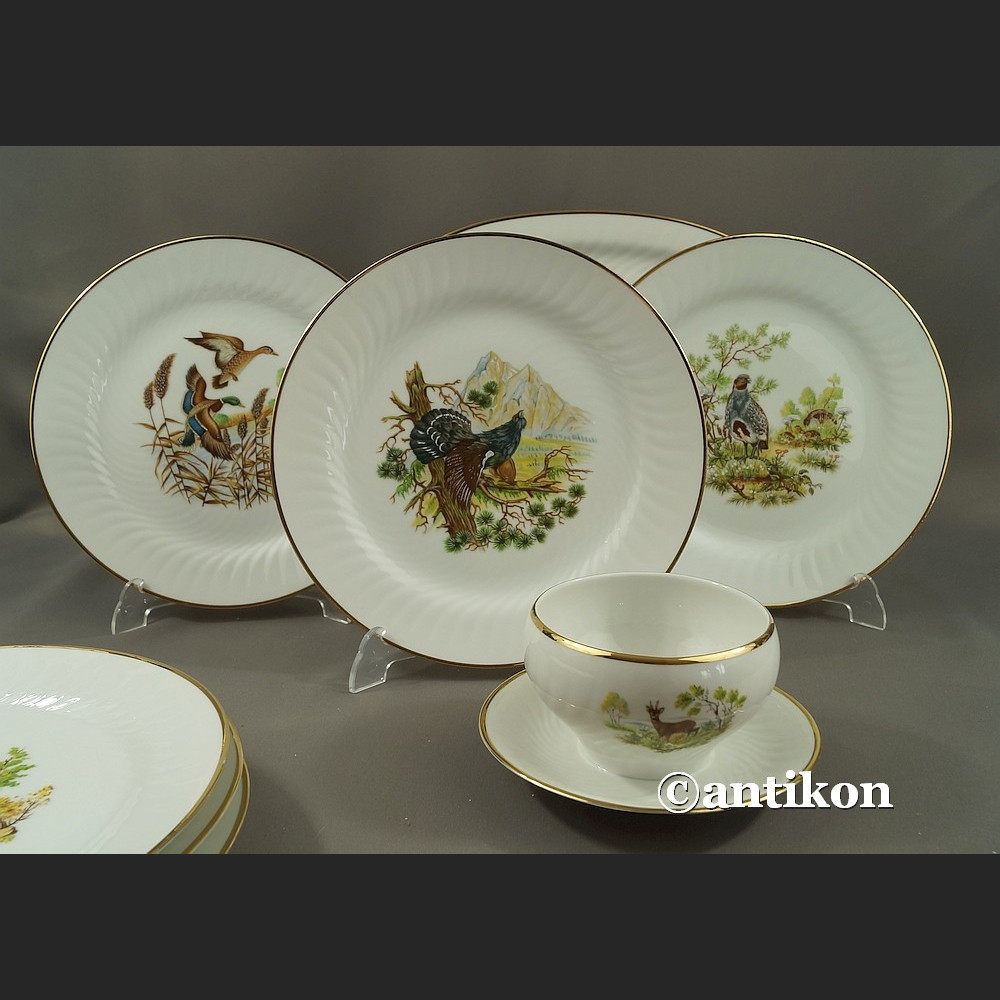 Serwis obiadowy do dziczyzny na 6 osób Hutschenreuther Tirschenreuth grupa Rosenthal Serwis obiadowy do dziczyzny na 6 osób Hutschenreuther Tirschenreuth grupa Rosenthal