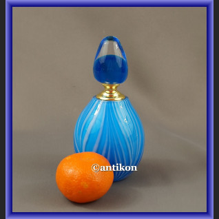 Szklana perfumetka butelka do perfum z Murano 