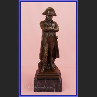 Rzeźba z brązu Napoleon z lunetą Francja 