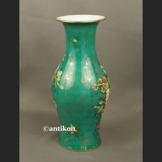 Wazon Rosenthal duży zielony  ręcznie malowany 