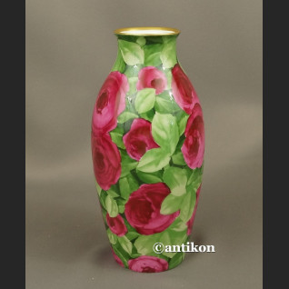 Wazon Rosenthal unikat przedwojenny róże ręcznie malowane Wazon Rosenthal unikat przedwojenny róże ręcznie malowane