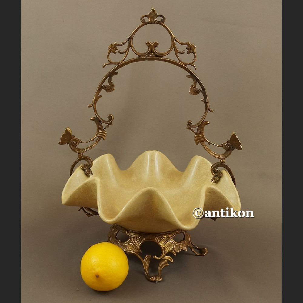 Koszyk porcelanowy fantastyczna  patera na owoce