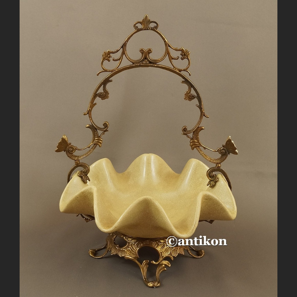 Koszyk porcelanowy fantastyczna  patera na owoce