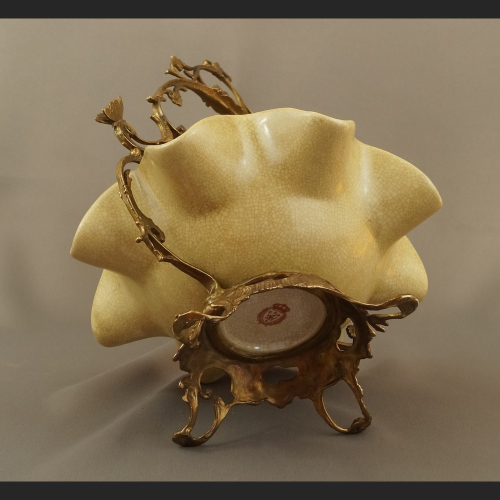 Koszyk porcelanowy fantastyczna  patera na owoce