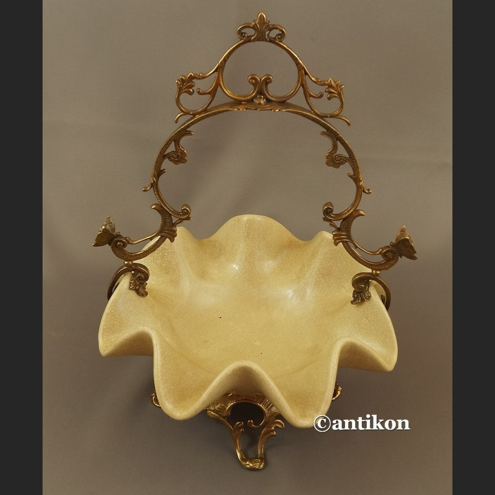 Koszyk porcelanowy fantastyczna  patera na owoce