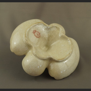 Patera z lwem kabaret porcelanowy Patera z lwem kabaret porcelanowy