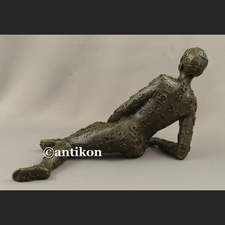 Rzeźba z brązu modernistyczny akt Dali 