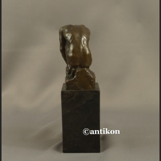 Rzeźba chłopiec A. Rodin klasyka brąz Rzeźba chłopiec A. Rodin klasyka brąz