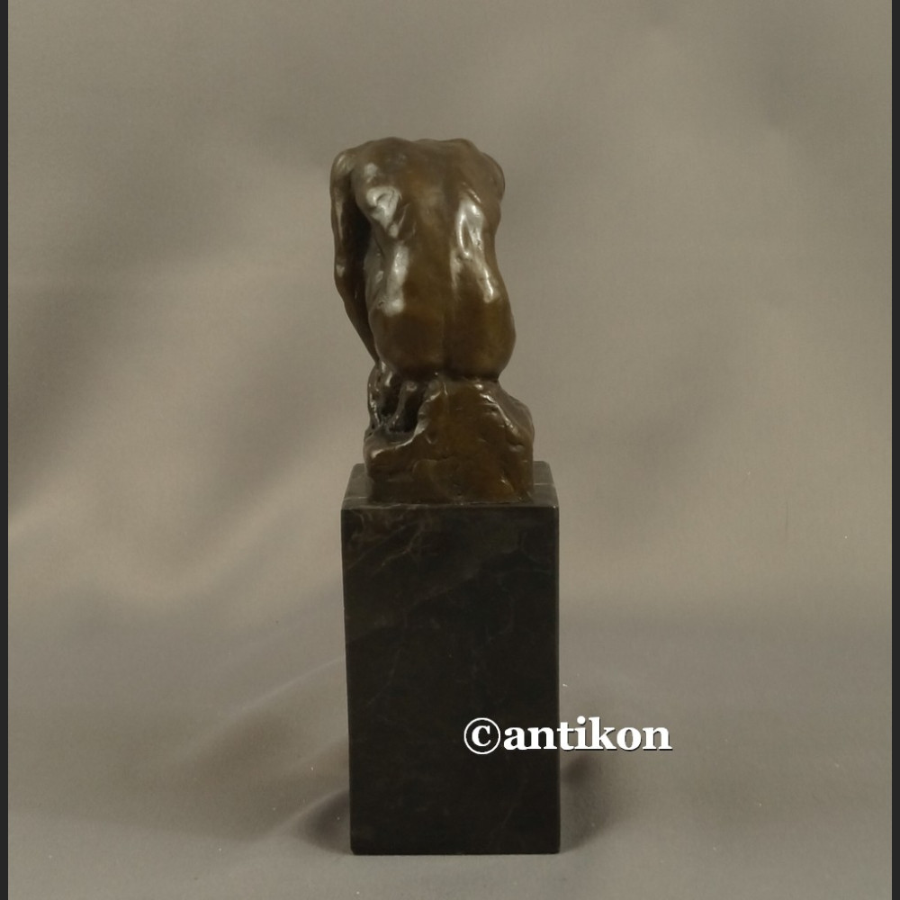 Rzeźba chłopiec A. Rodin klasyka brąz Rzeźba chłopiec A. Rodin klasyka brąz