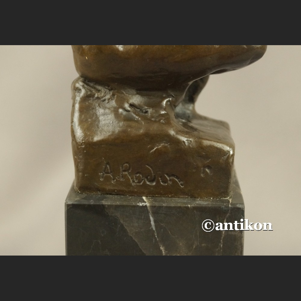 Rzeźba chłopiec A. Rodin klasyka brąz Rzeźba chłopiec A. Rodin klasyka brąz